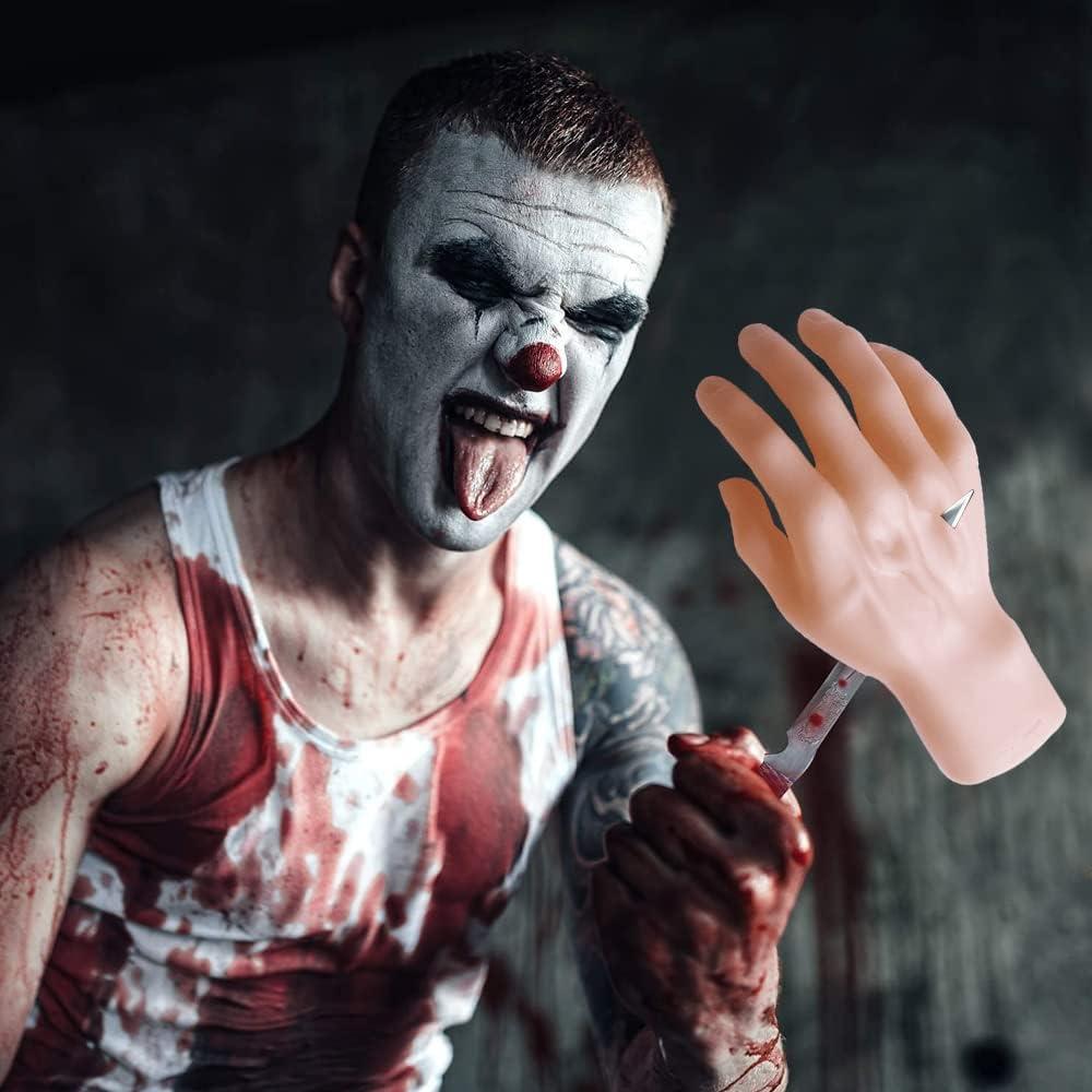 Manos Falsas de Halloween Medou - 2 Piezas Realistas 20 cm