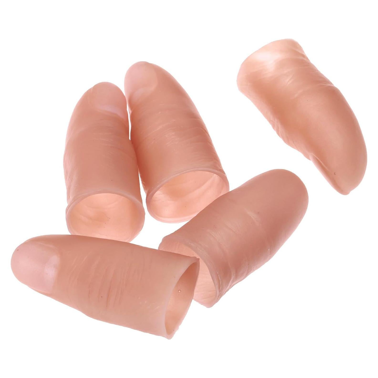 Dophee Truco de Magia Dedo Falso 5 Piezas Close Up