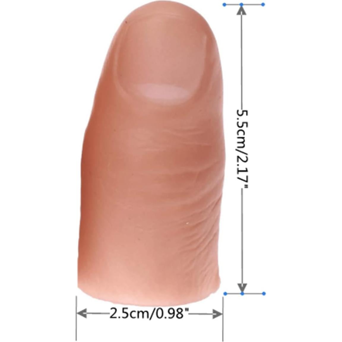 Dophee Truco de Magia Dedo Falso 5 Piezas Close Up