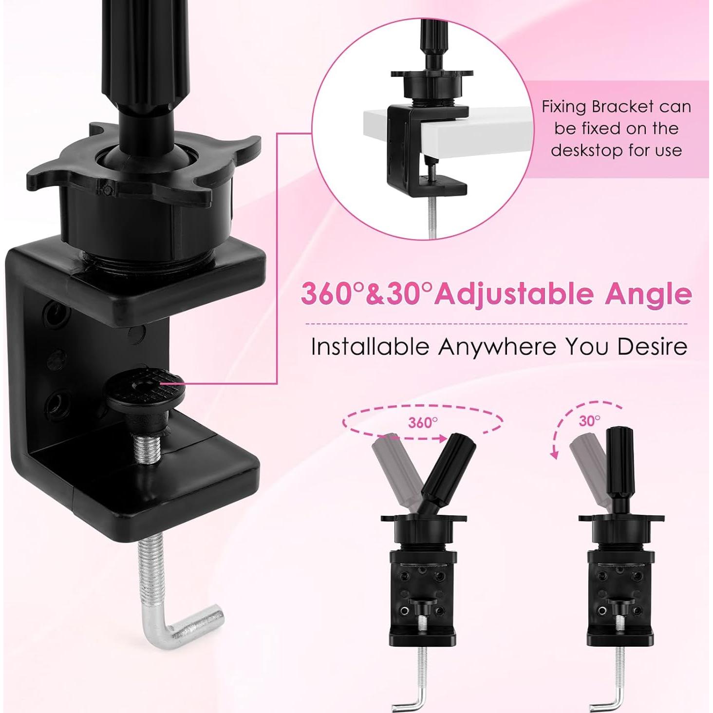 Mano de Práctica para Uñas Acrílicas Yokilly con Soporte