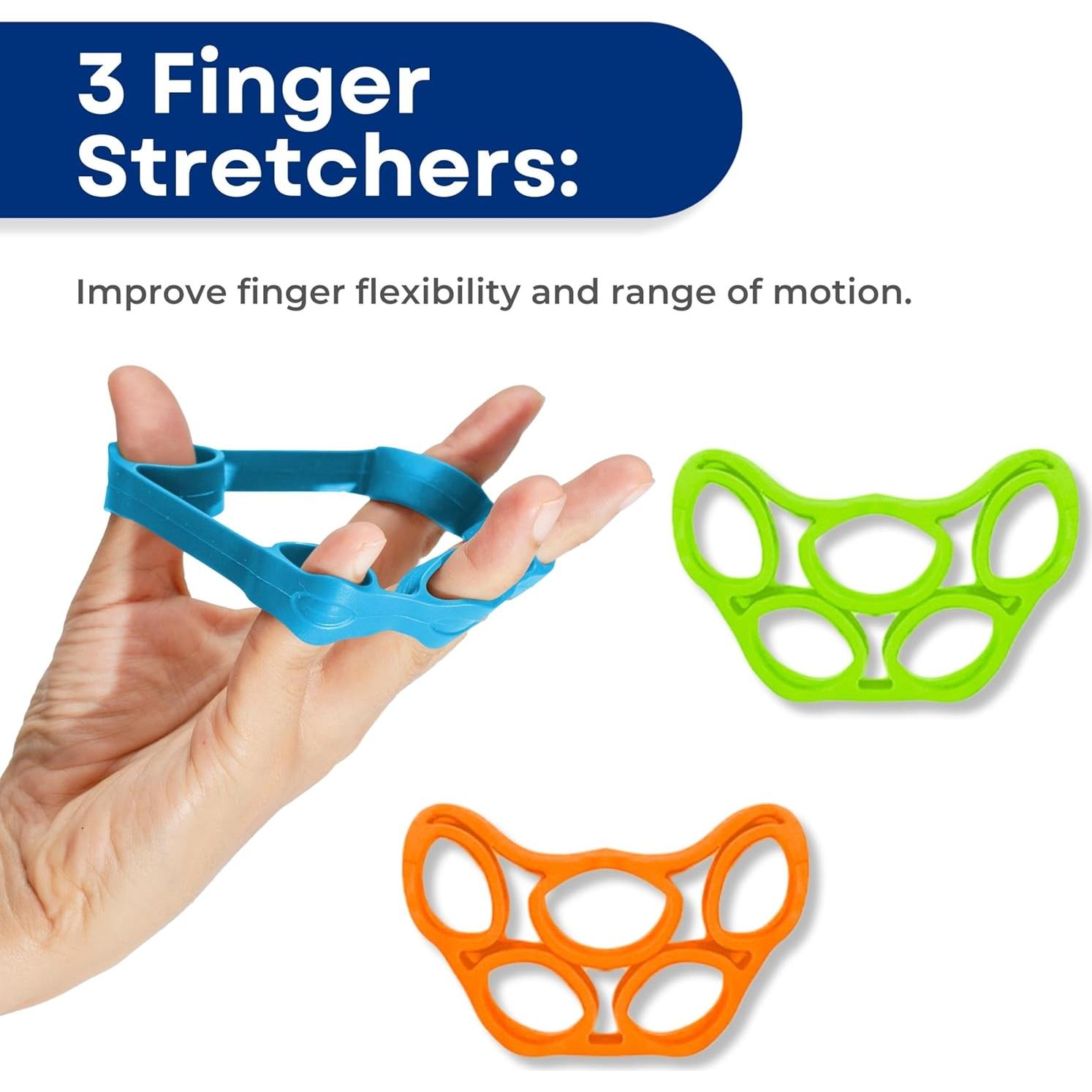 Kit de Ejercitador de Mano RMS 6 Piezas Silicona