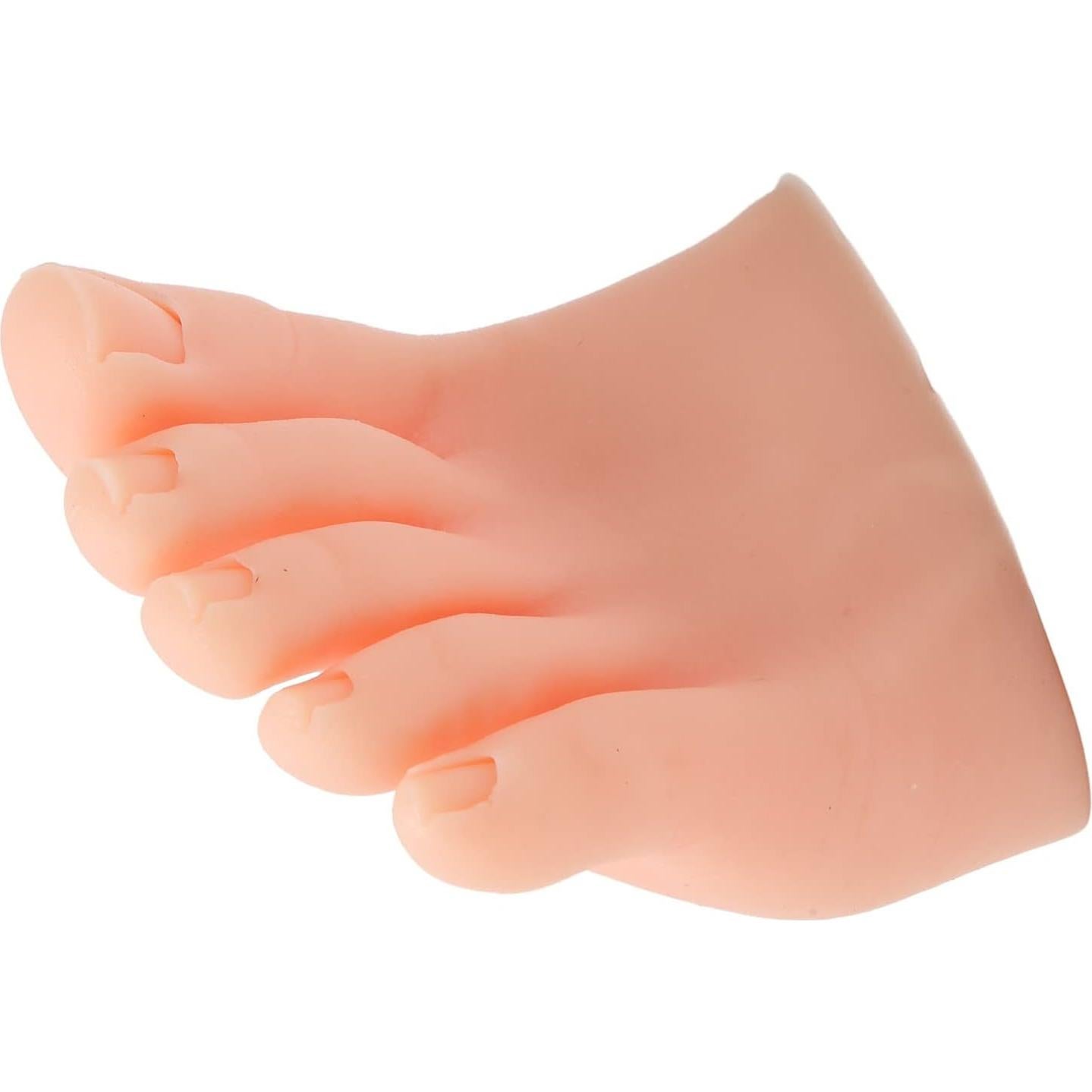 Modelo de Pie Falso de Silicona Suave para Arte de Uñas