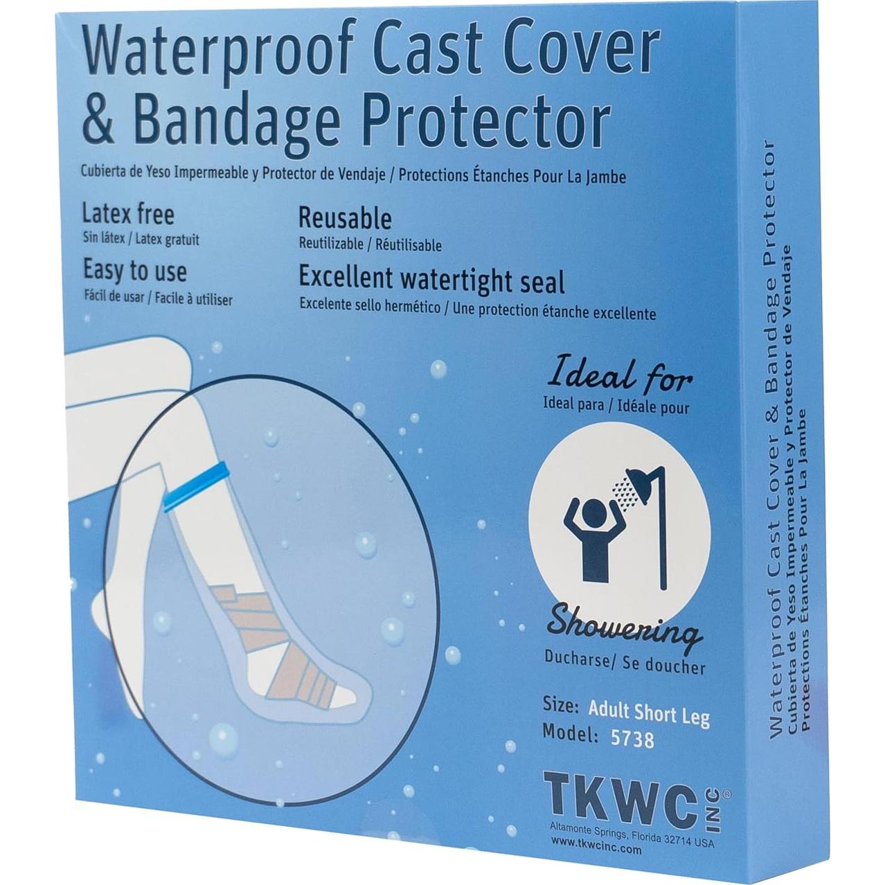 Cubierta Impermeable para Yeso de Pierna TKWC 5738