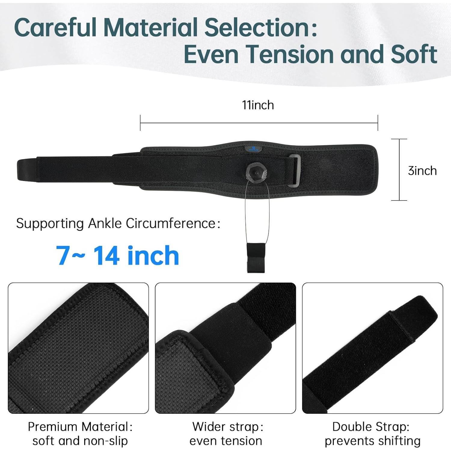 Férula AFO para pie caído ajustable PRFCTLIFE 27.94 cm