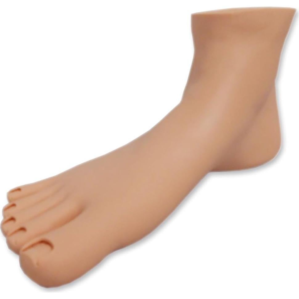 Pie de práctica de manicura HairArt 1170 - Goma Realista