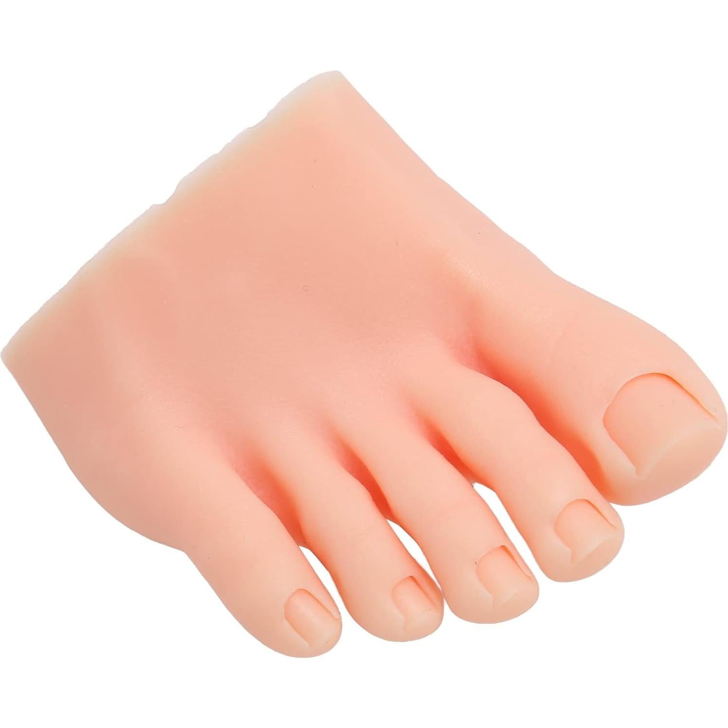 Pie Falso de Práctica Diydeg Izquierdo Silicona Suave