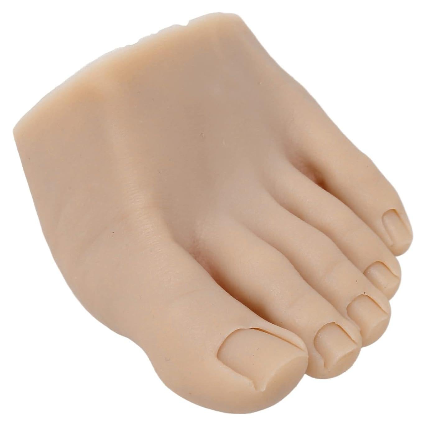 Modelo de Pie Falso Jiawu para Manicura y Tatuaje