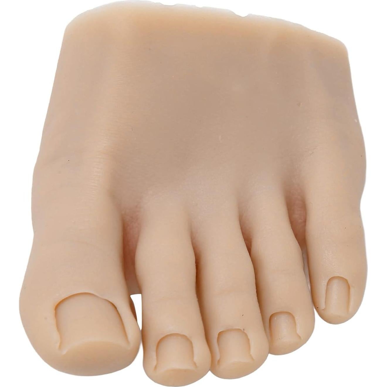 Modelo de Pie Falso Jiawu para Manicura y Tatuaje