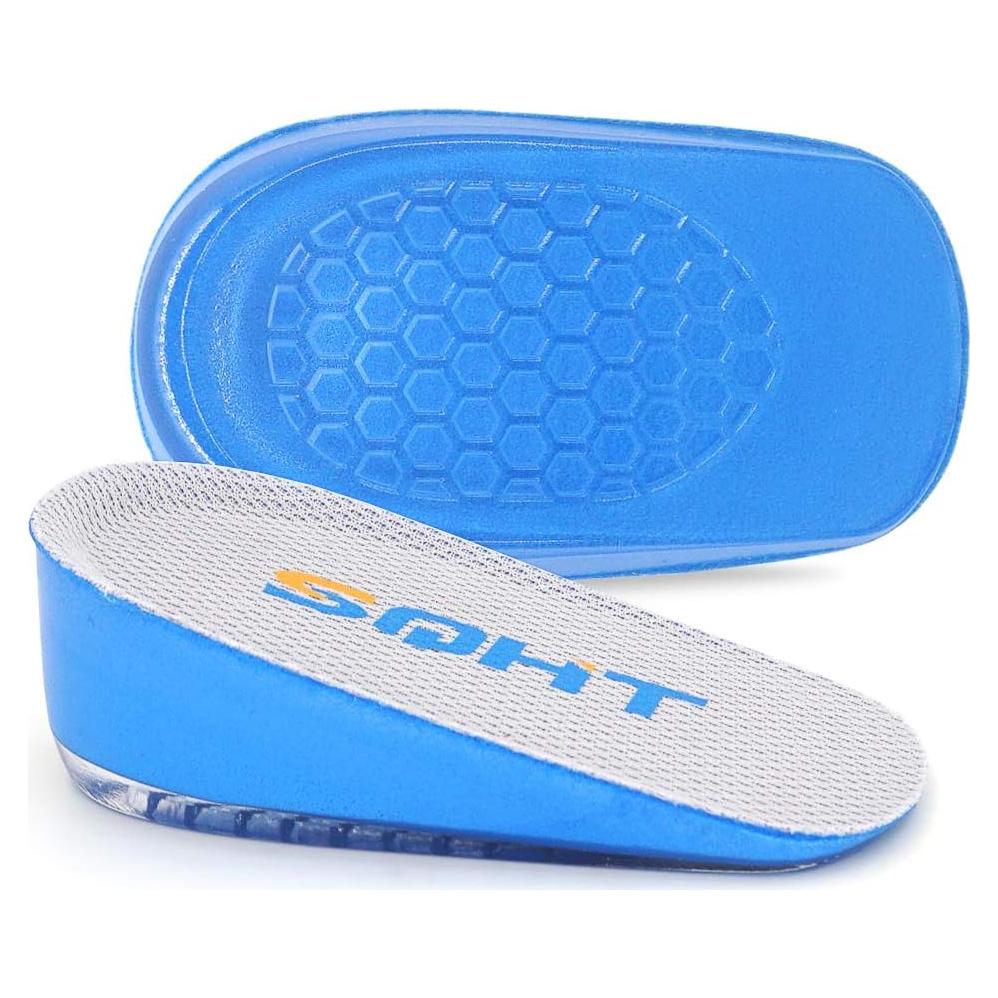 Elevador de Talón SQHT 3.56 cm Unisex Azul y Beige