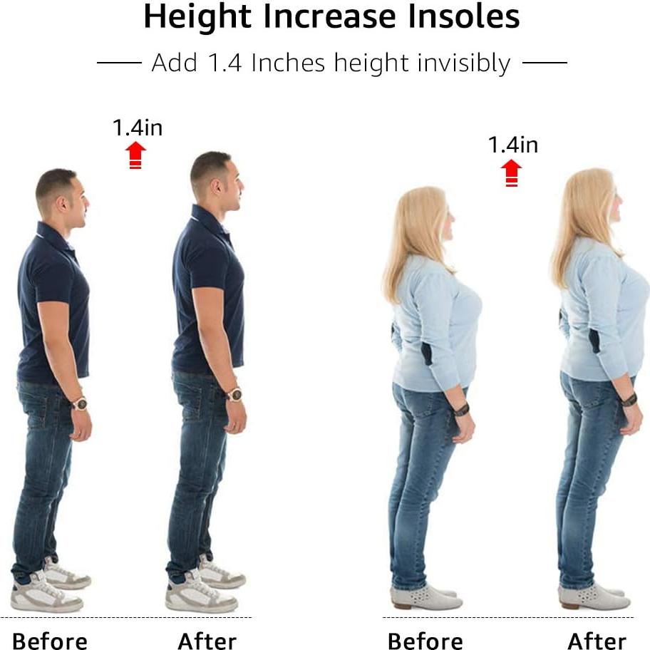 Elevador de Talón SQHT 3.56 cm Unisex Azul y Beige