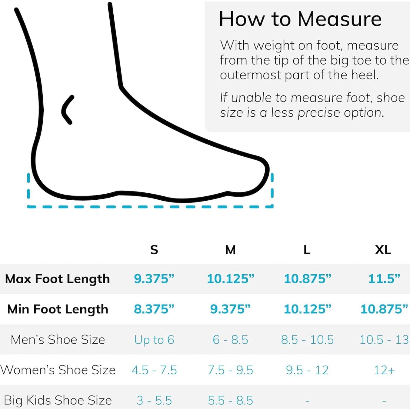 Zapato Post-Operatorio BraceAbility Wedge L para Fractura