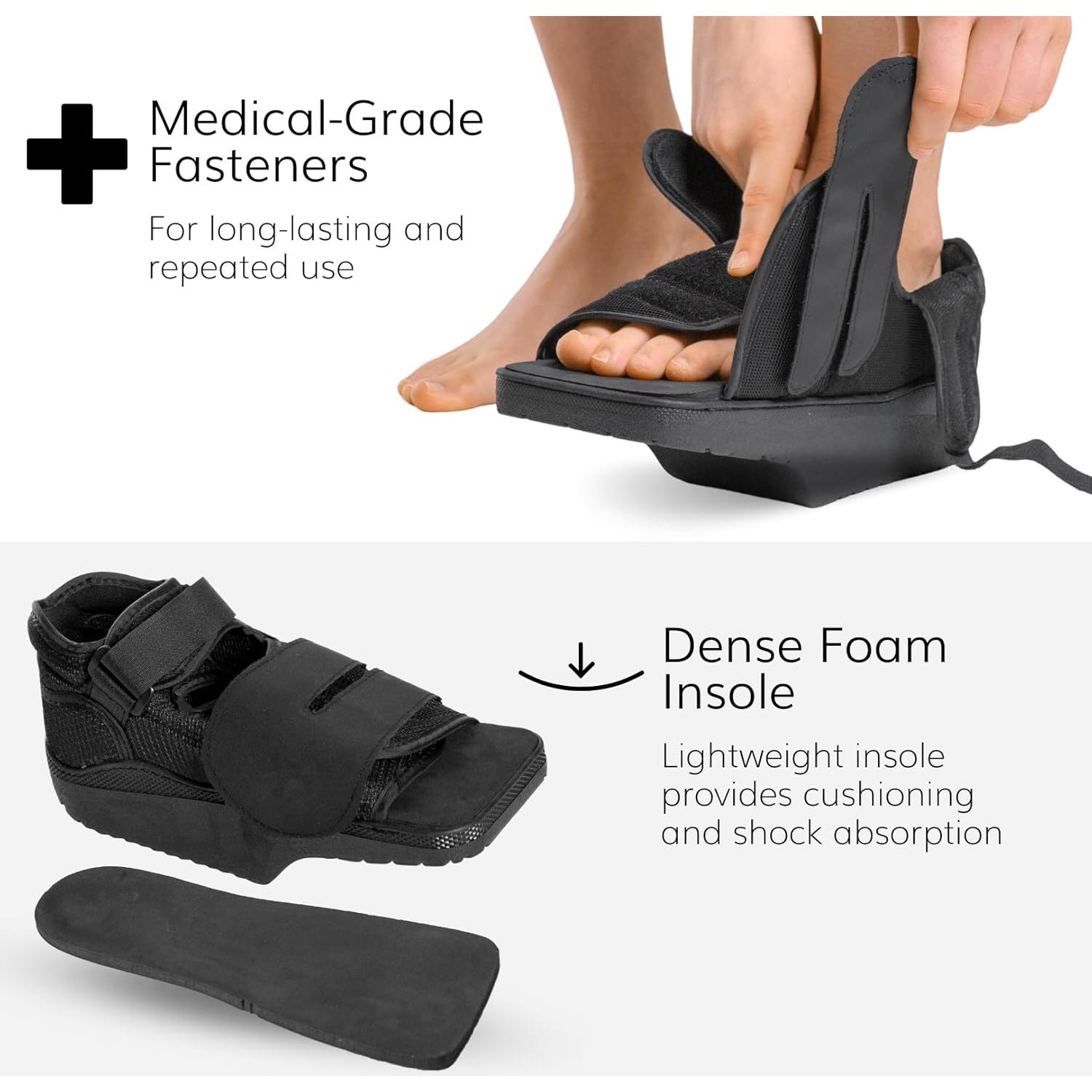 Zapato Post-Operatorio BraceAbility Wedge L para Fractura