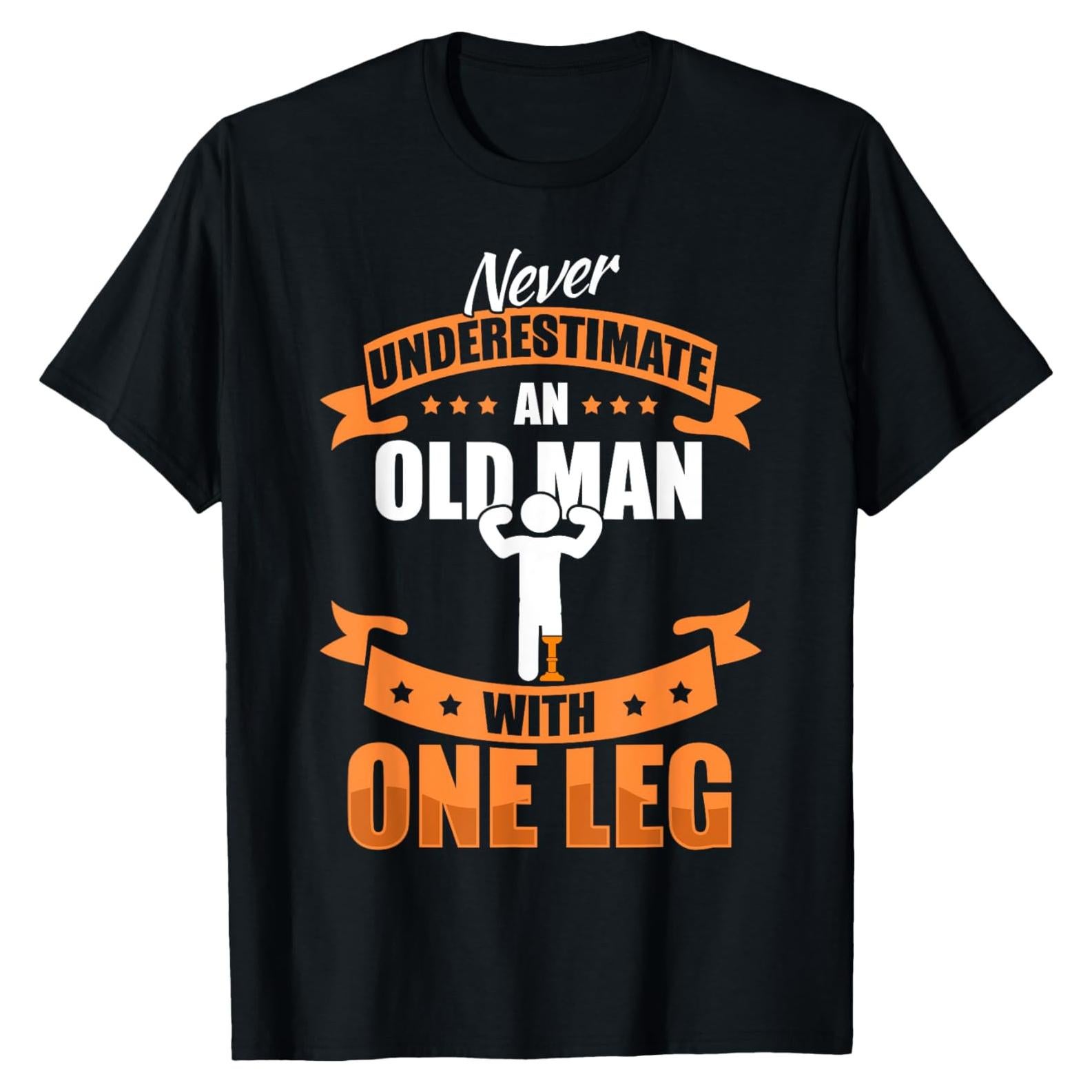 Prenda para Amputados de Pierna - Regalos para Amputados - Negro