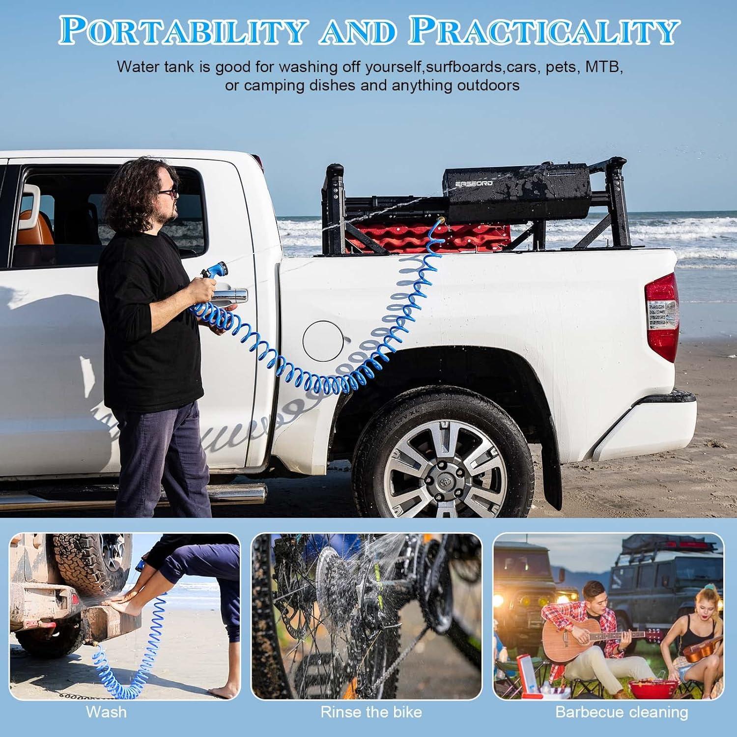 Ducha de Camping EASEORD 17L Portátil para Vehículos Off-Road