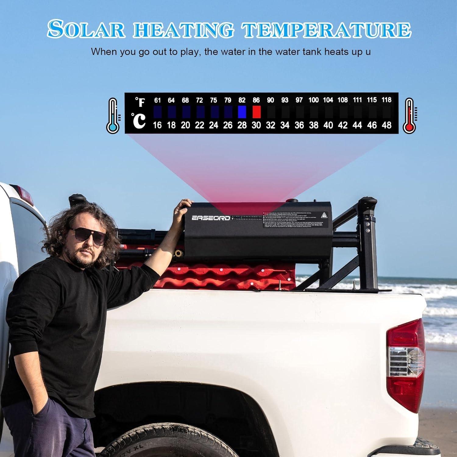 Ducha de Camping EASEORD 17L Portátil para Vehículos Off-Road