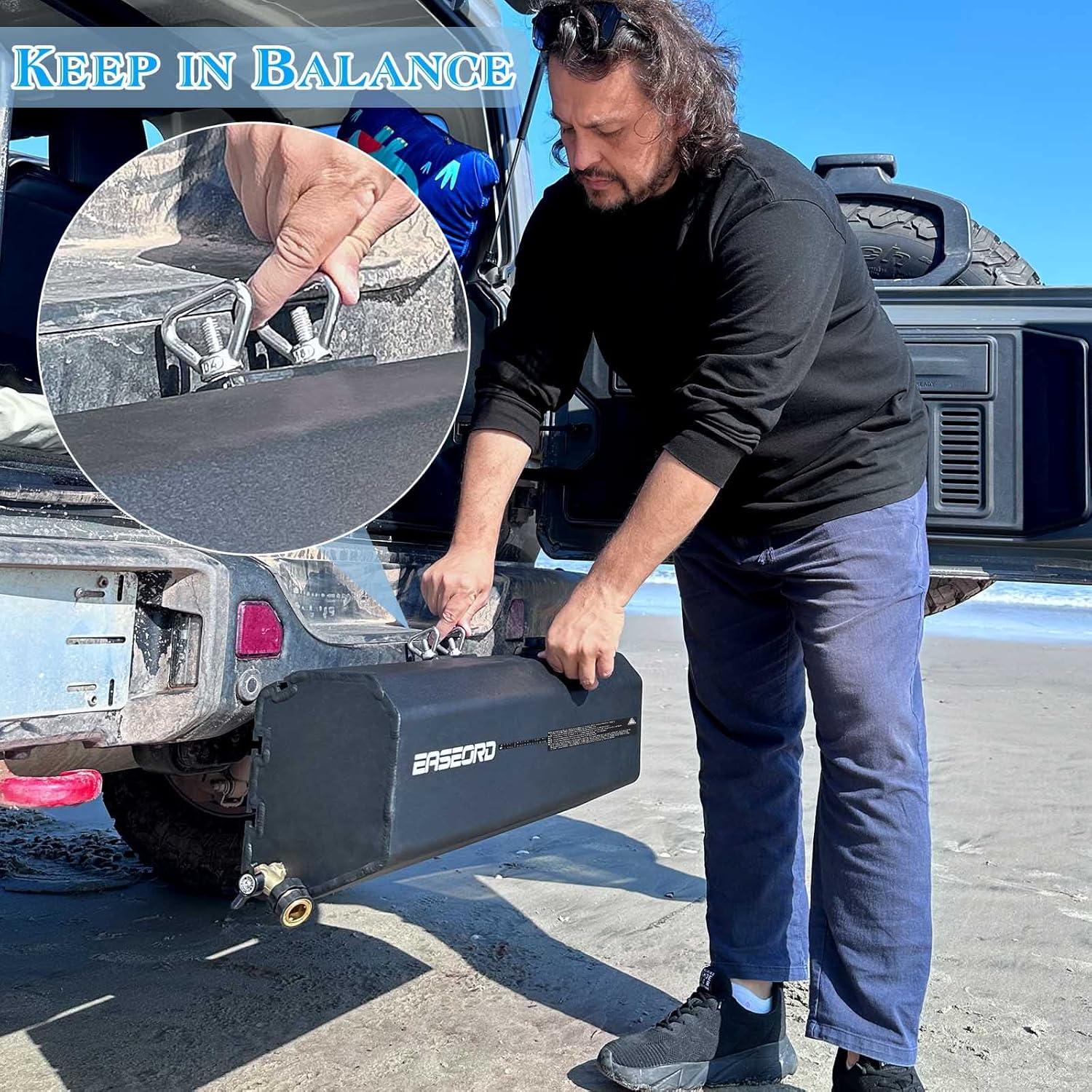 Ducha de Camping EASEORD 17L Portátil para Vehículos Off-Road