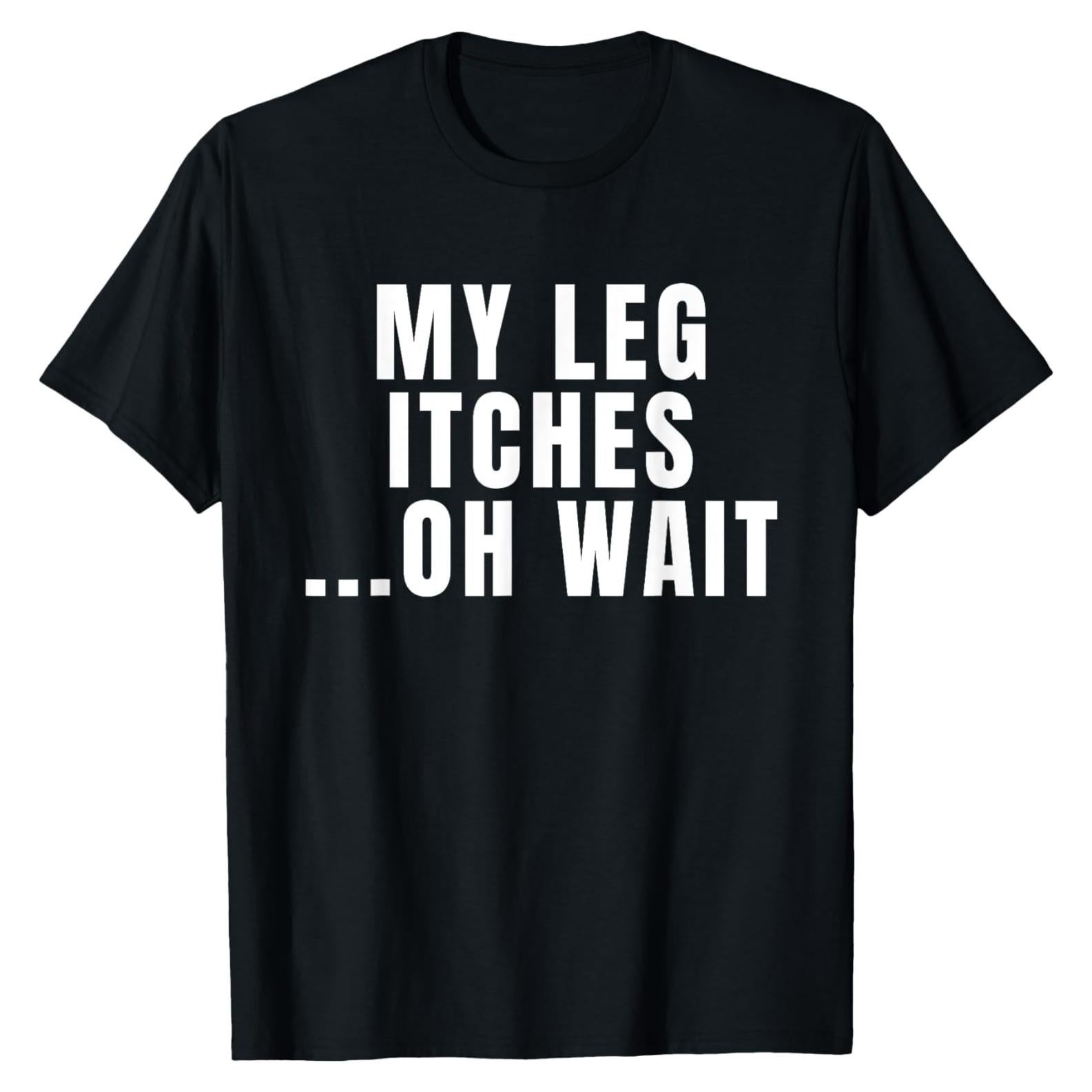 Camiseta para Hombre Amputado de Pierna - Amputee Co. - Negro