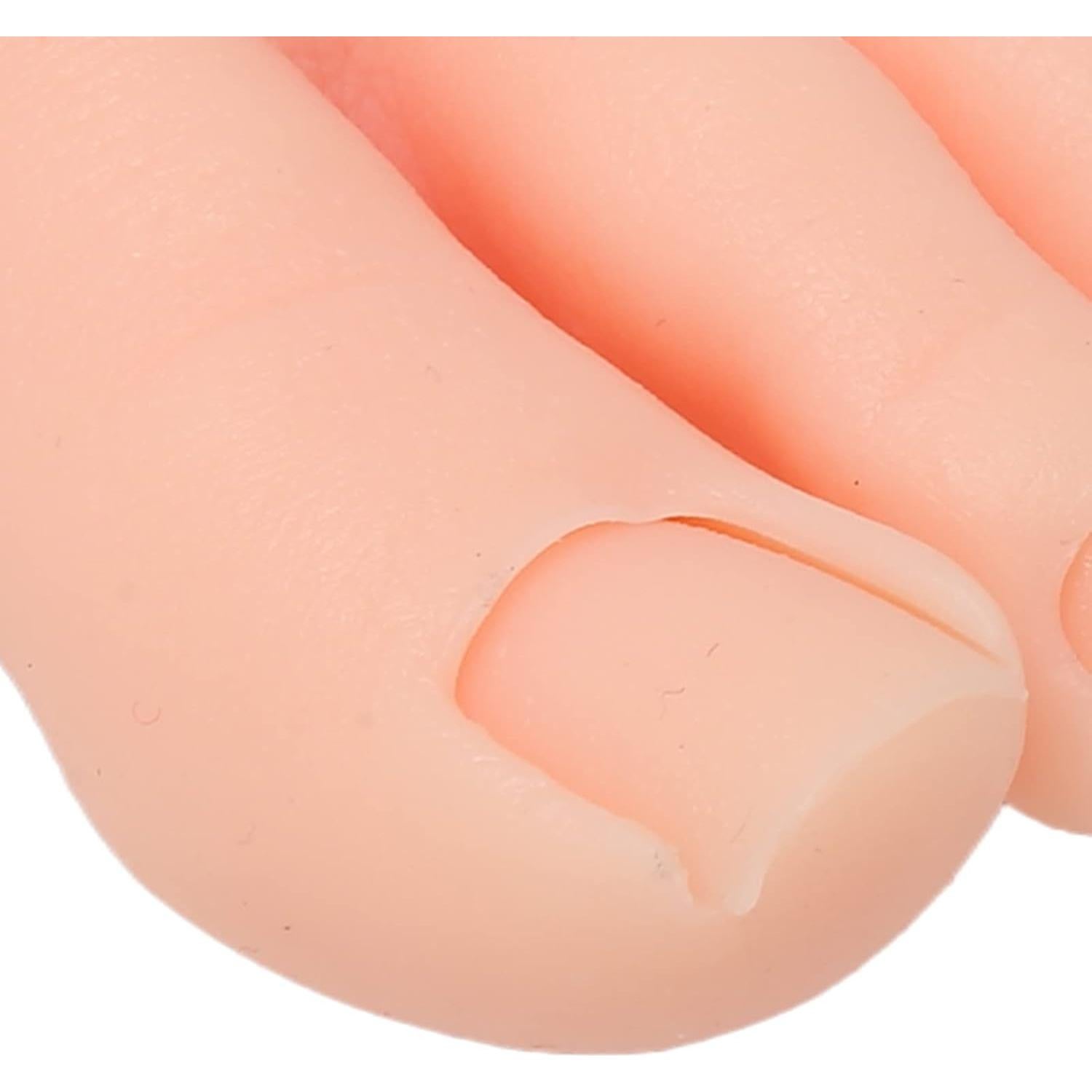 Modelo de Pie Falso Diydeg de Silicona Suave para Uñas