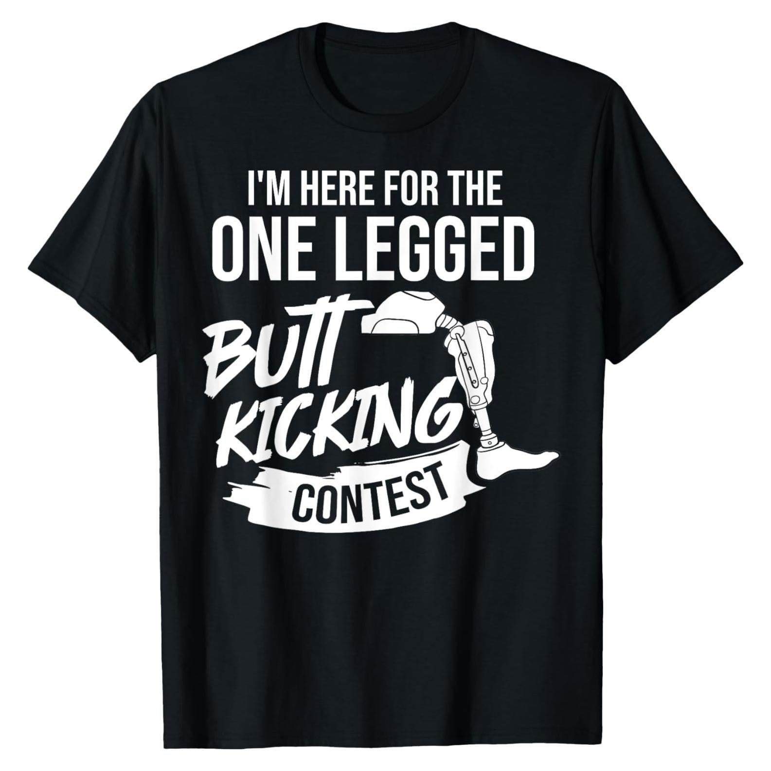 Camiseta Humorística para Amputados Regalo de Prótesis