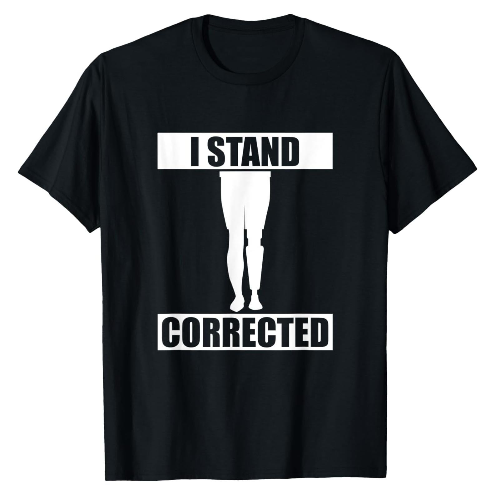 Camiseta de Soporte para Pierna Prostética Hombre - Regalo Especial