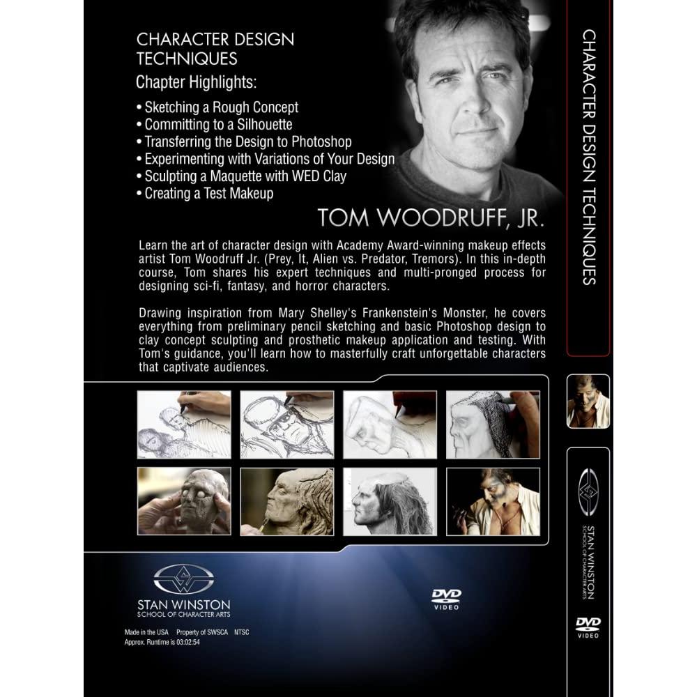 Curso de Diseño de Personajes Tom Woodruff Jr. - 3h 2min