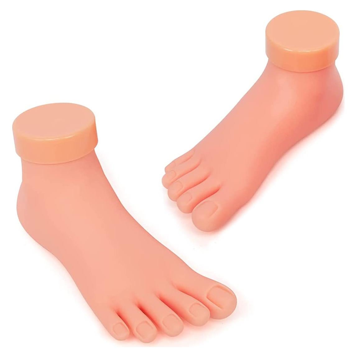 Pie Falso Práctico Krofaue 1 Par para Manicura