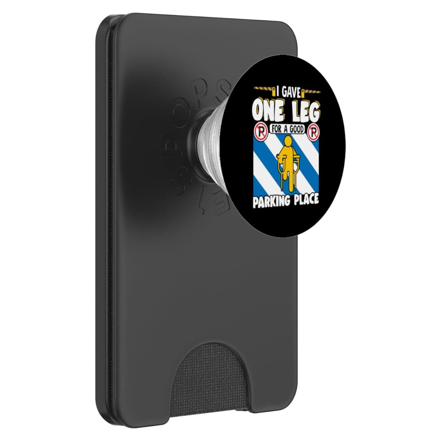 PopWallet Magnético PopSockets para Teléfono Negro