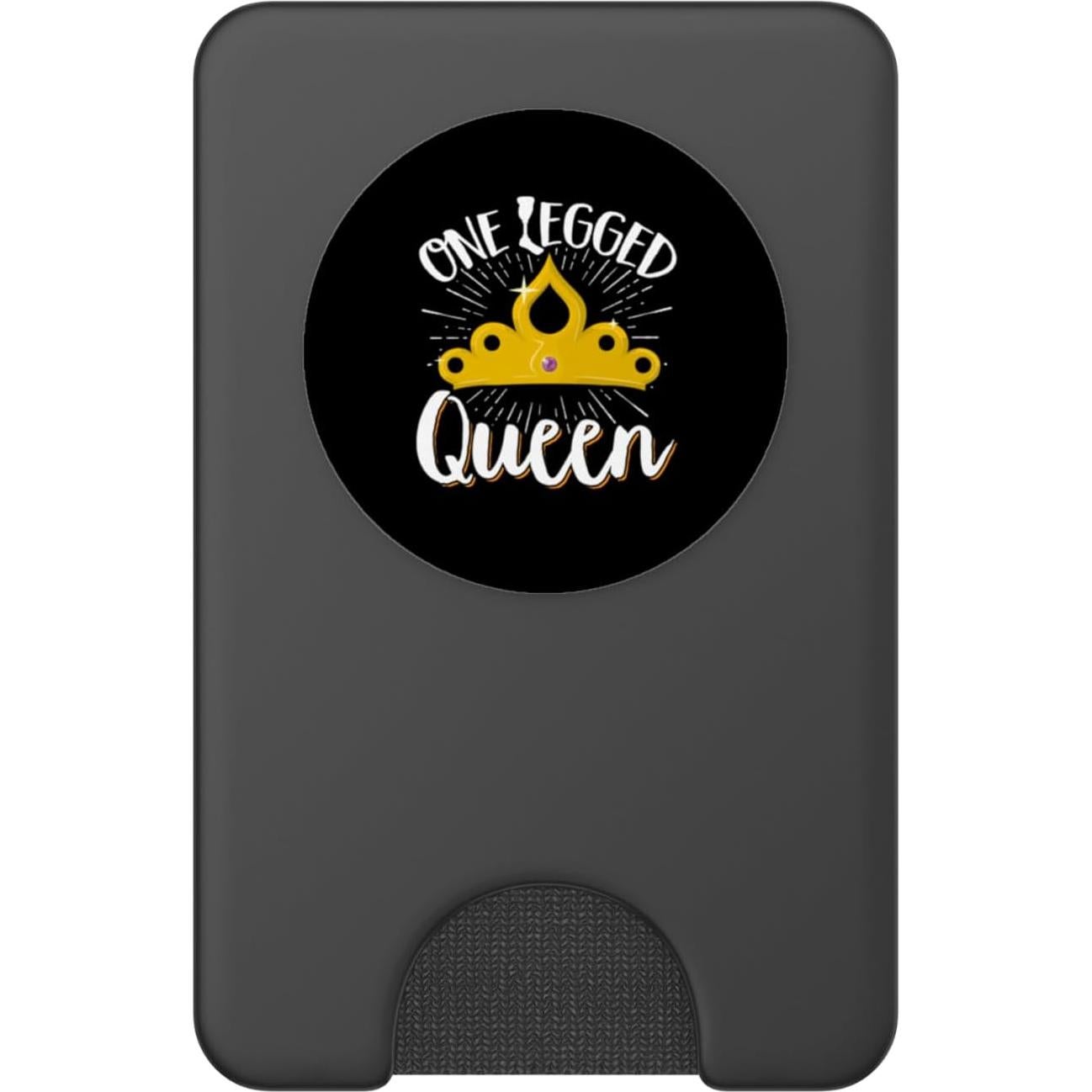 PopWallet Magnético PopSockets Reina de Una Pierna Negro