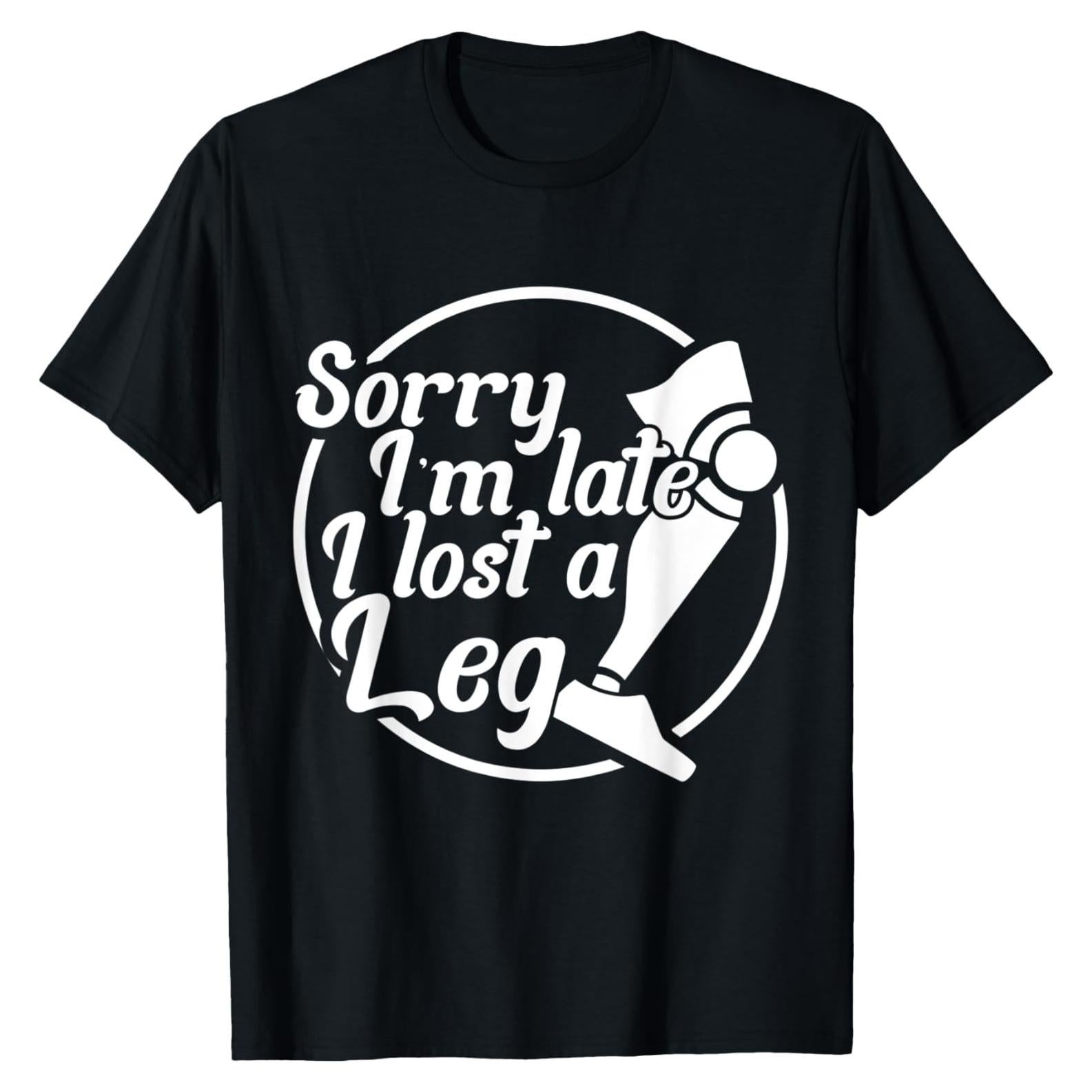 Camiseta divertida para amputados de pierna - Regalos para amputados