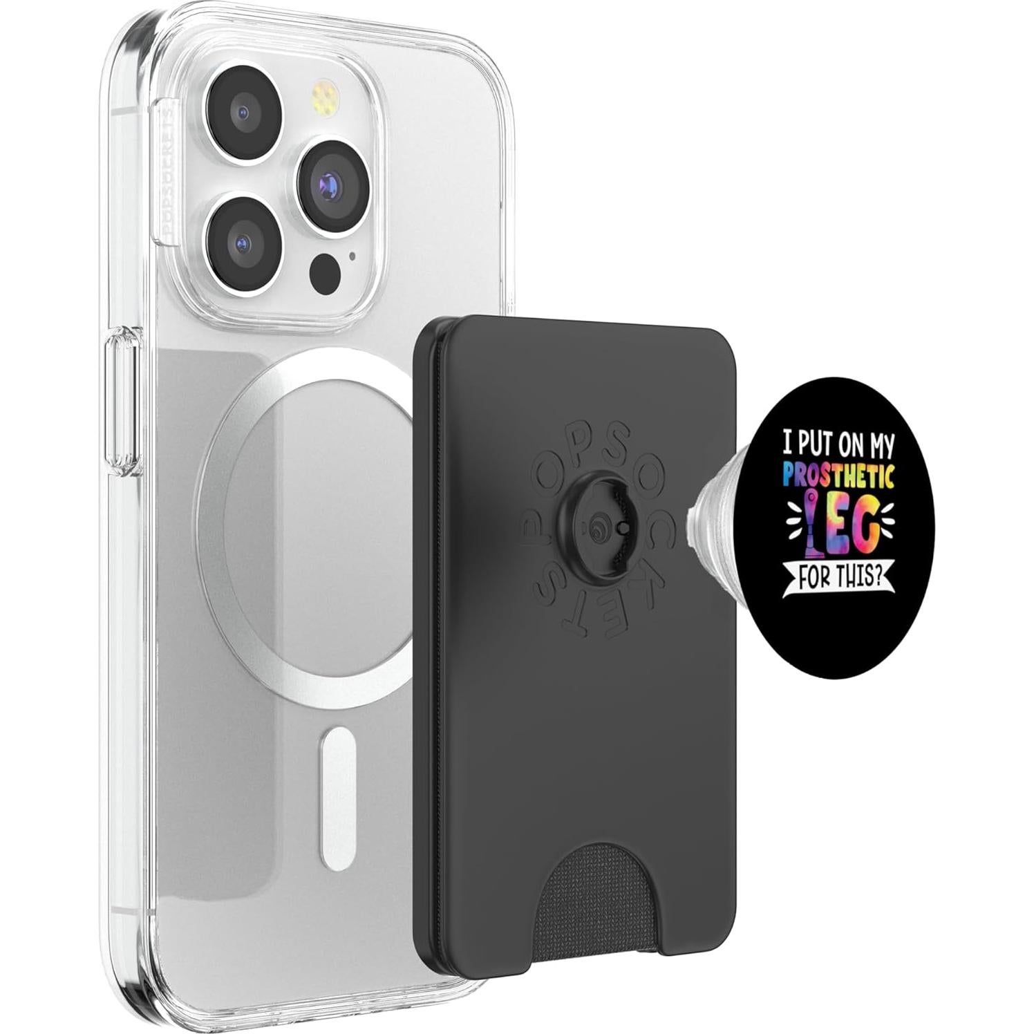 PopWallet Magnético PopSockets para Teléfono - Negro