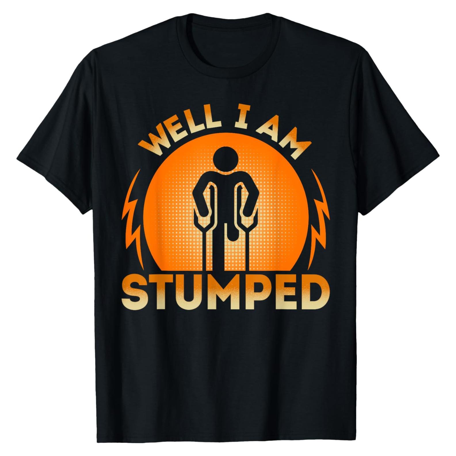 Camiseta divertida amputado pierna protésica Funny Amputee