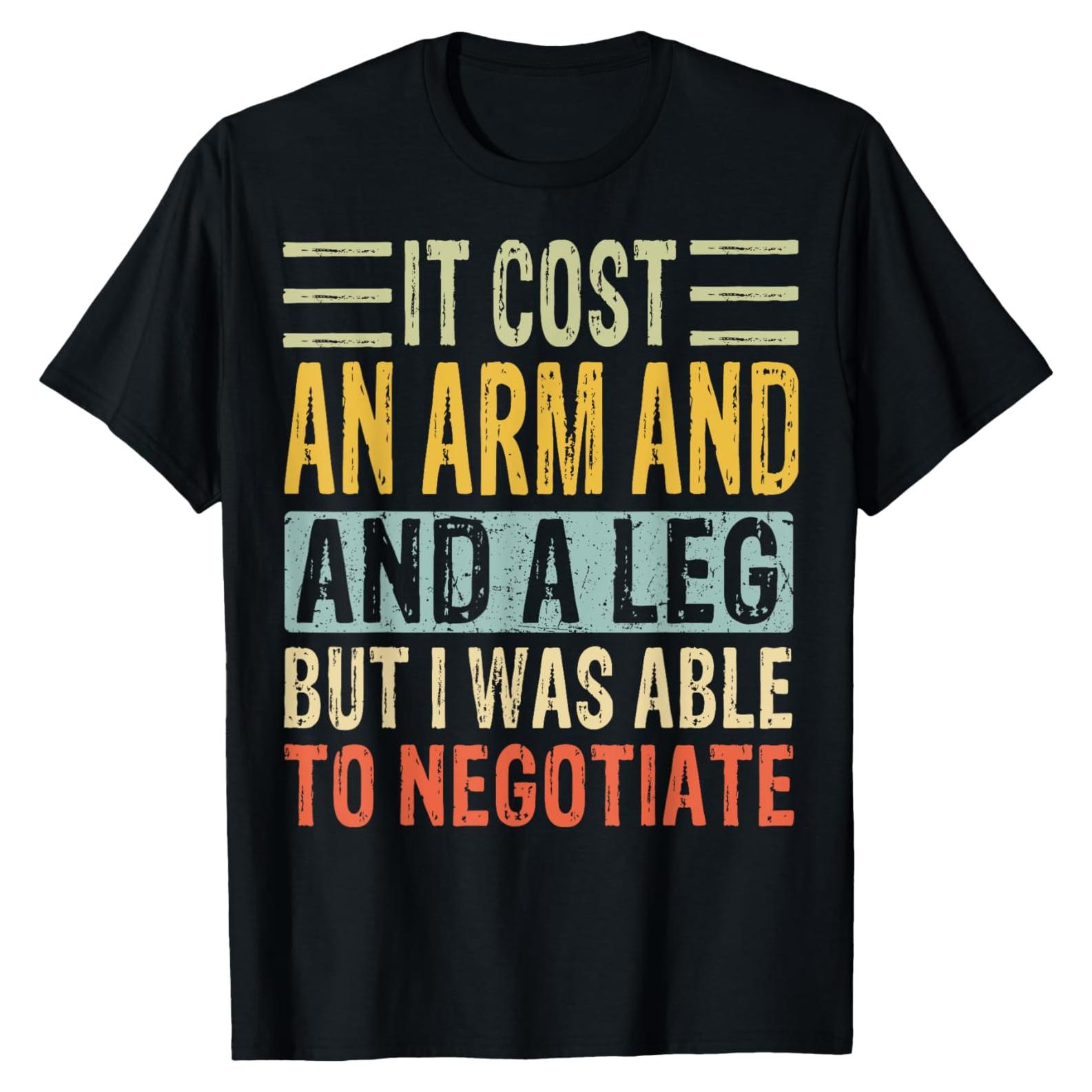 Camiseta ligera Hombre Mujer Amputado Negro Pequeño