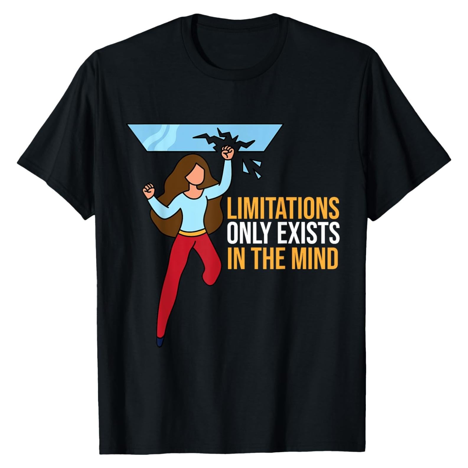 Camiseta Unisex Negra Manga Corta Amputados T. Pequeño