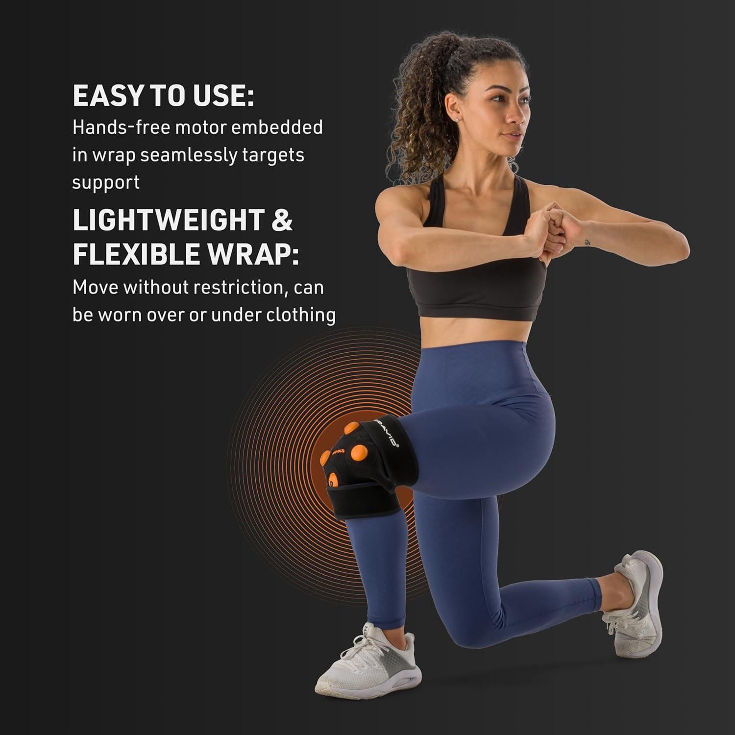 Envoltura de Vibración McDavid Myovolt para Pierna y Rodilla