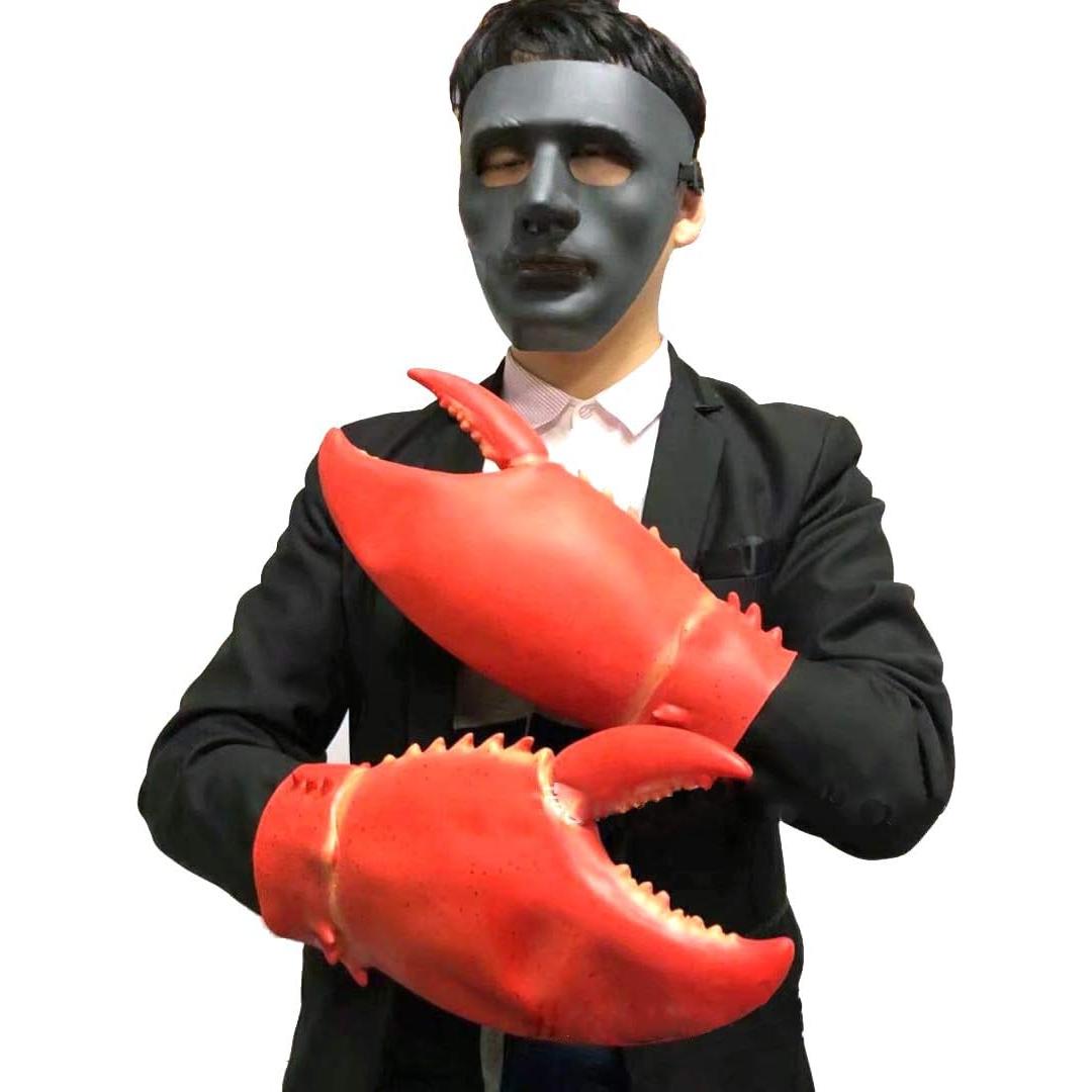 Guantes de Garras de Langosta Valentoria 35 cm Rojo