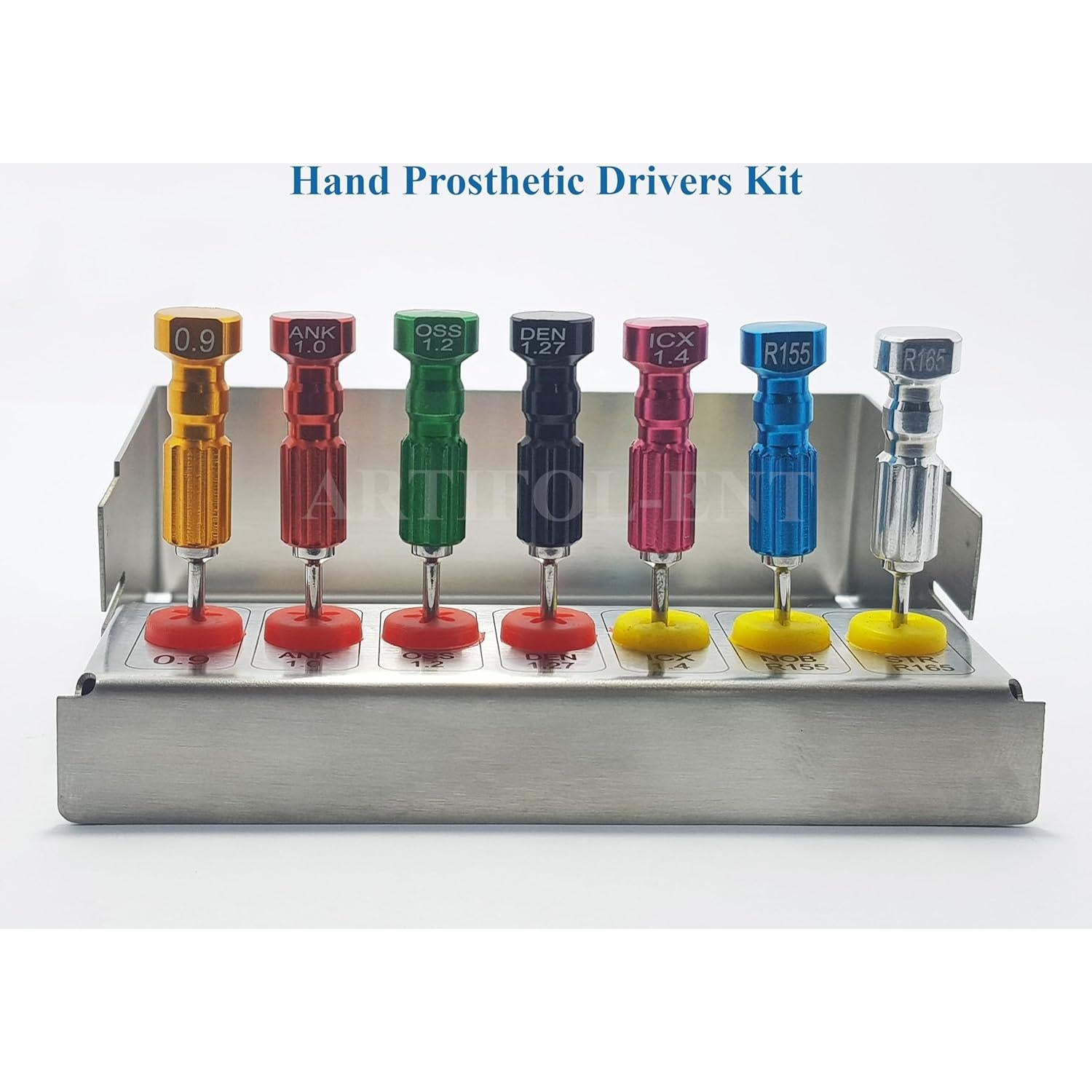 Kit de 7 Destornilladores Prostéticos Genérico OS1034