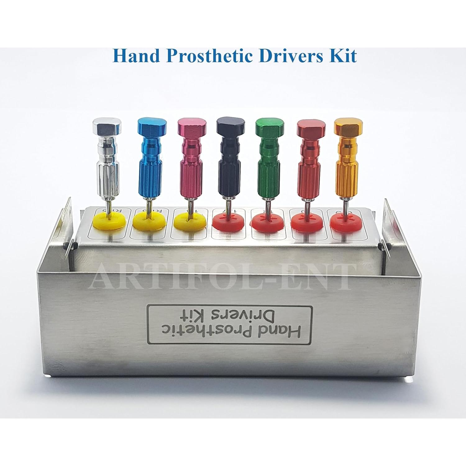 Kit de 7 Destornilladores Prostéticos Genérico OS1034