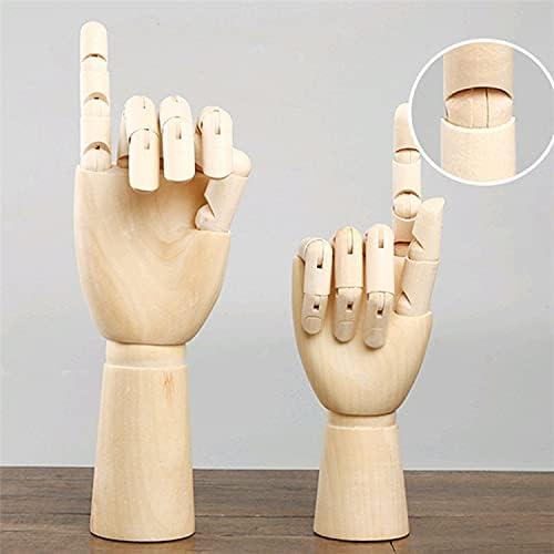 Maniquí Articulado de Madera TAPBULL 25,4 cm Mano Izquierda