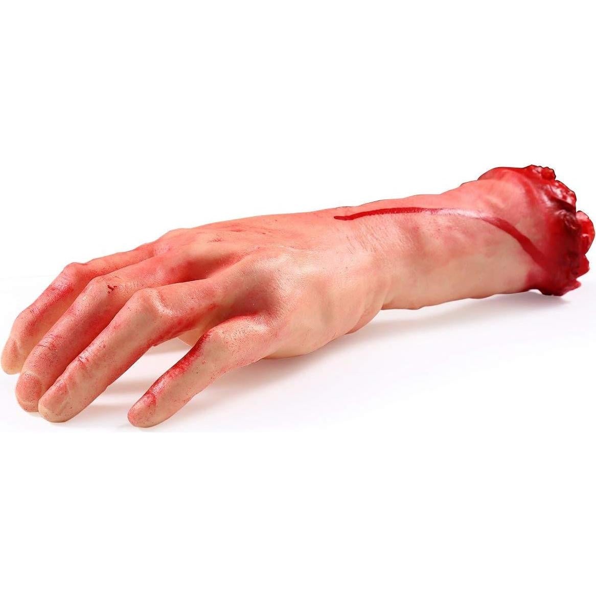 Mano Rota Falsa Sangrienta Jashem 32 cm Decoración Halloween