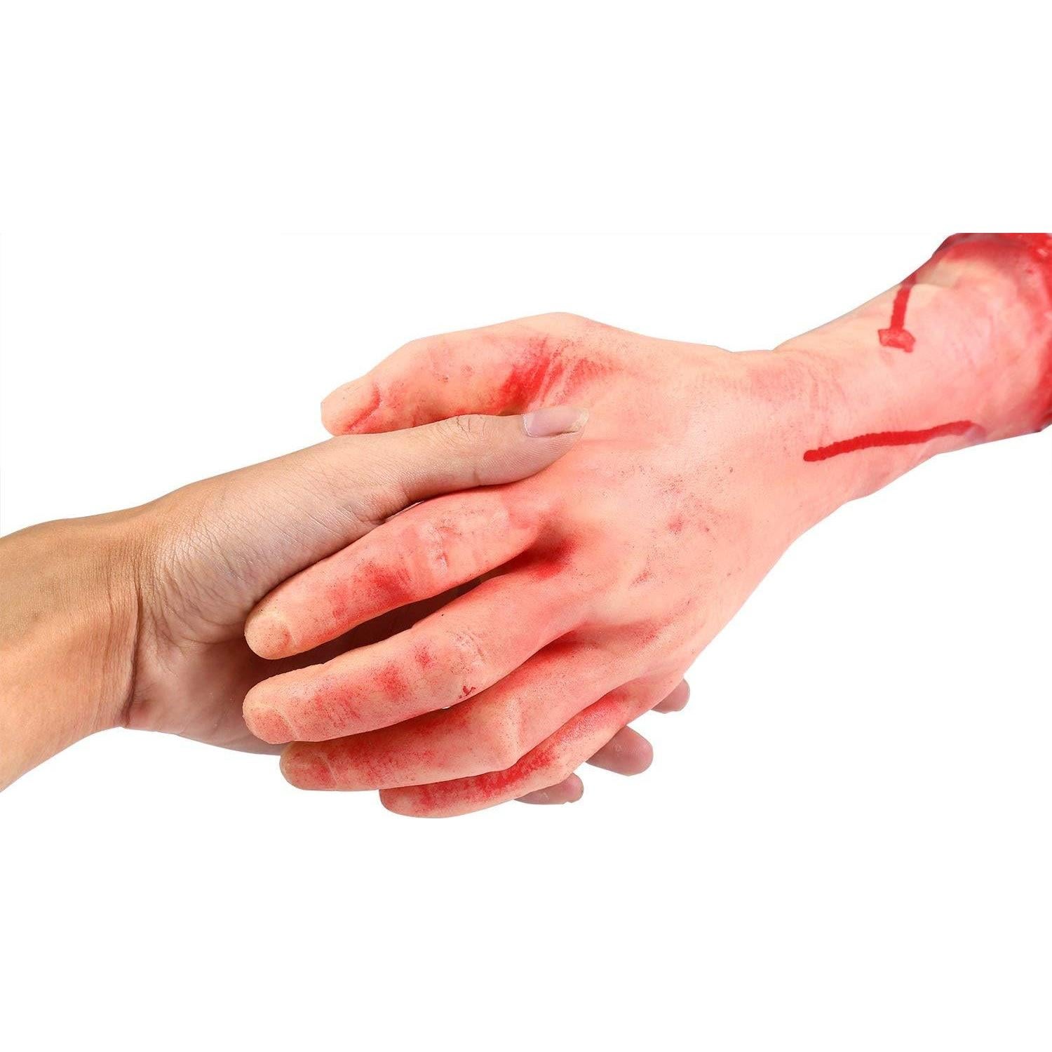 Mano Rota Falsa Sangrienta Jashem 32 cm Decoración Halloween