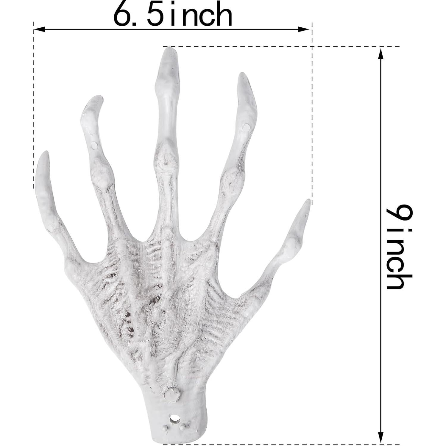 Manos Esqueléticas de Bruja XONOR - Decoración Halloween