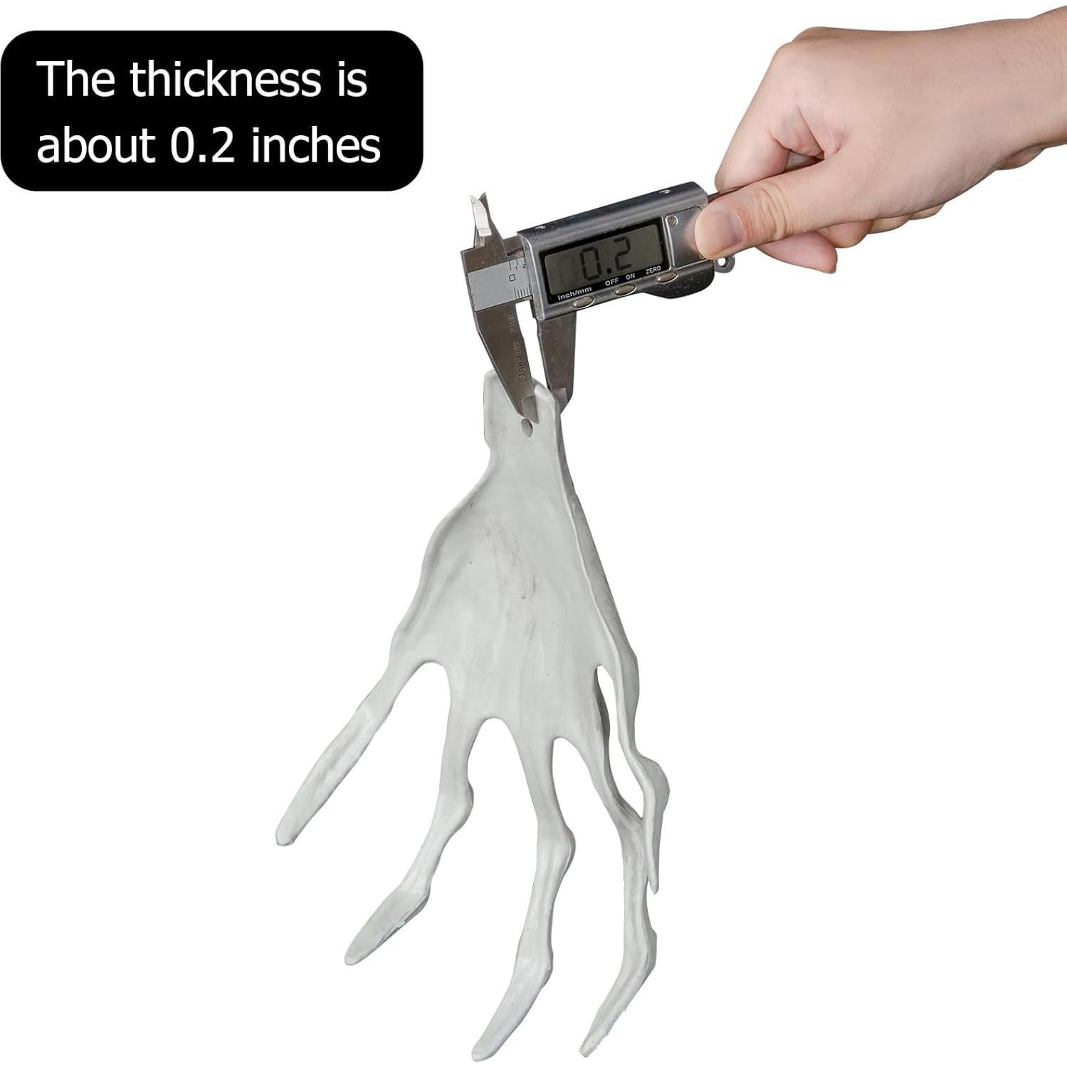 Manos Esqueléticas de Bruja XONOR - Decoración Halloween