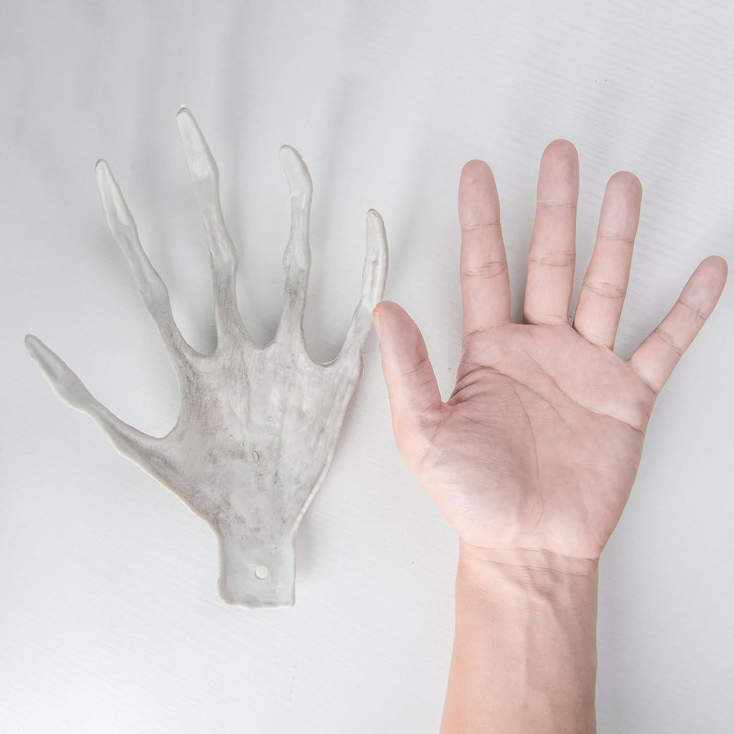 Manos Esqueléticas de Bruja XONOR - Decoración Halloween