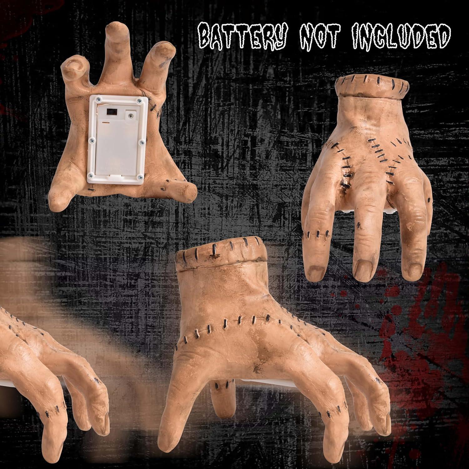 Mano Falsa de Halloween PRESENCE - Decoración Realista 15+