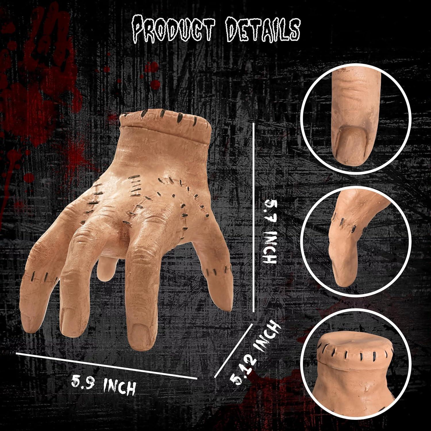 Mano Falsa de Halloween PRESENCE - Decoración Realista 15+