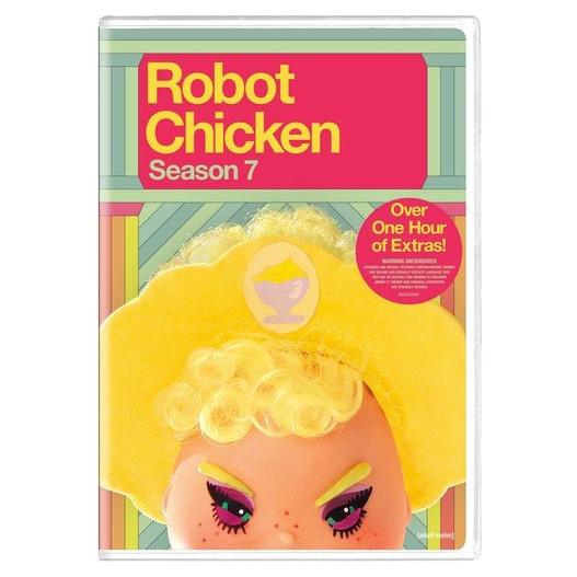 Robot Chicken Temporada 7 DVD Warner 2 Discos Animación