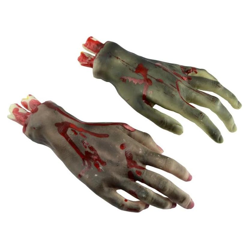 Manos y Pies Falsos de Halloween Vocoliday - 1 Par