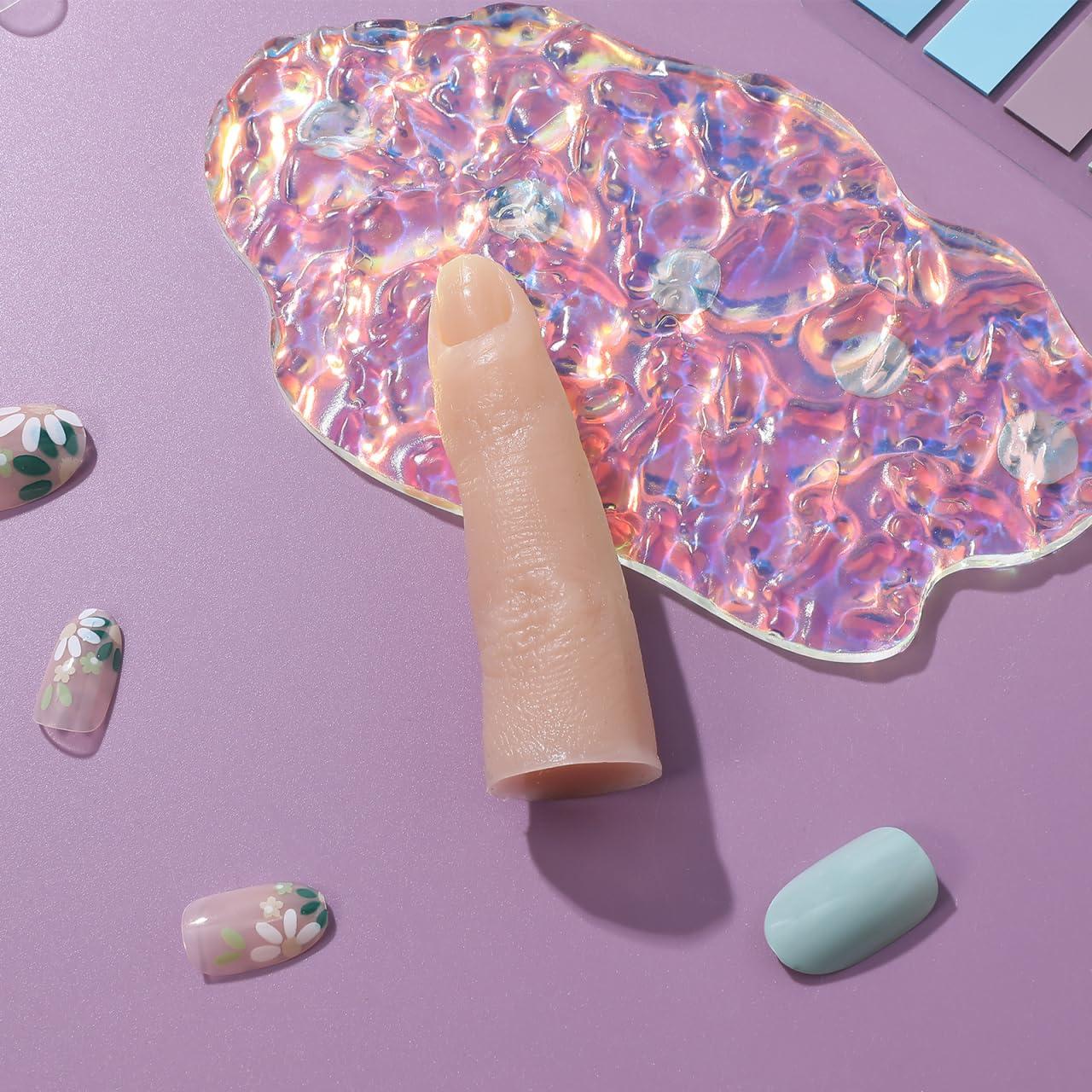 Modelos de dedos de silicona Balacoo para arte de uñas