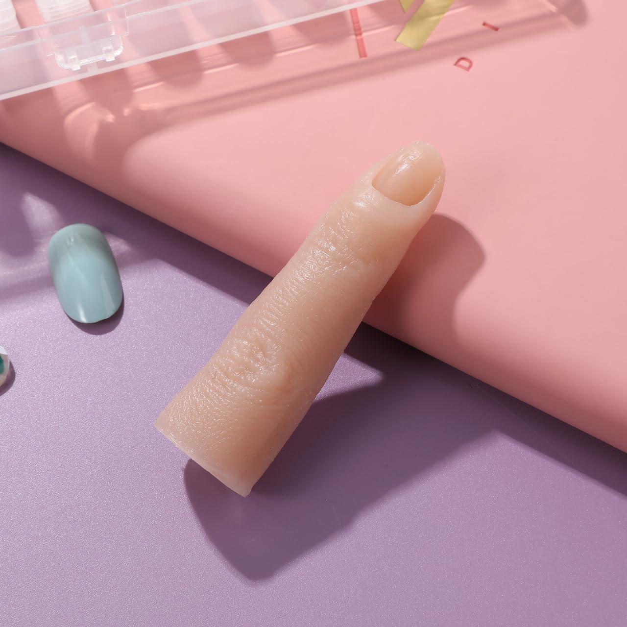 Modelos de dedos de silicona Balacoo para arte de uñas