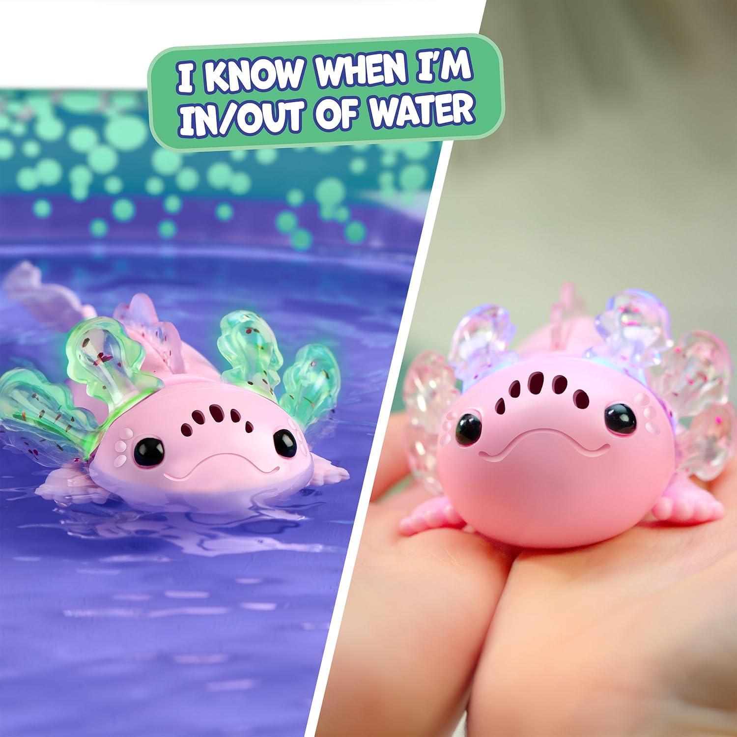 Axolote Bebé Interactivo WowWee Alix con Piscina Inflable